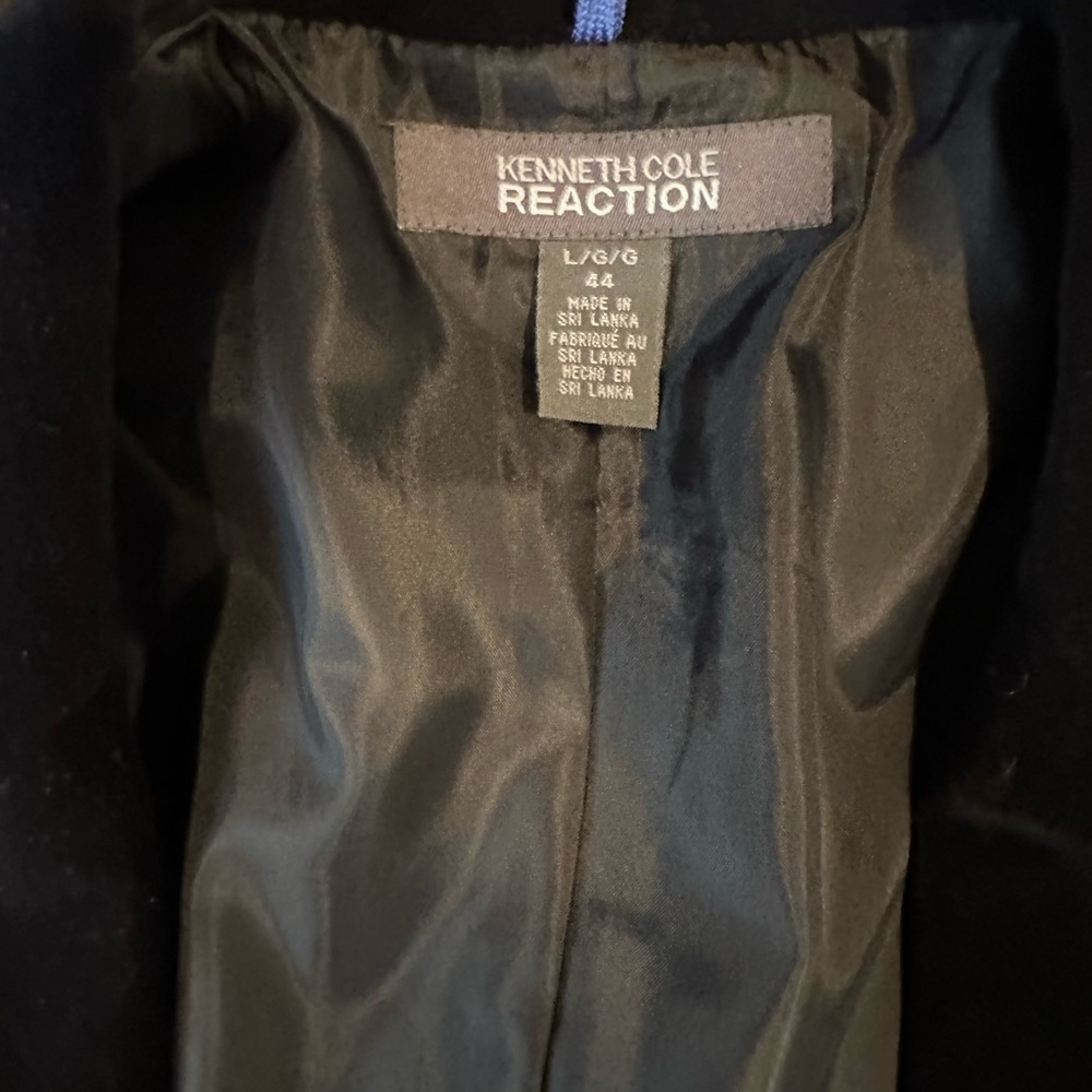 Velvet black blazer size L